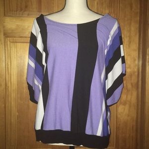 Revolution by Ricki’s Striped Top XL